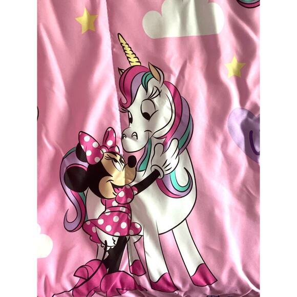 Disney Minnie Mouse Unicorn Dreams Twin Comforter Reversible NWT - Picture 3 of 10